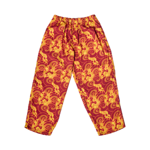 GUY LE TATOOER FIRE IS WATER PANTS FRONT VIEW