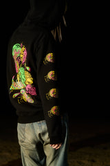 [UNISEX] CHE CHO LE TATOOER X LOCO MOSQUITO PSYCHEDELIC PULLOVER HOODIE: Alternate View #30