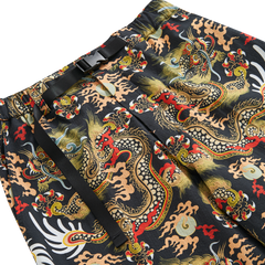 [UNISEX] TOMAS TOMAS X LOCO MOSQUITO 108 DRAGONS BLACK BELTED TROUSERS: Alternate View #3