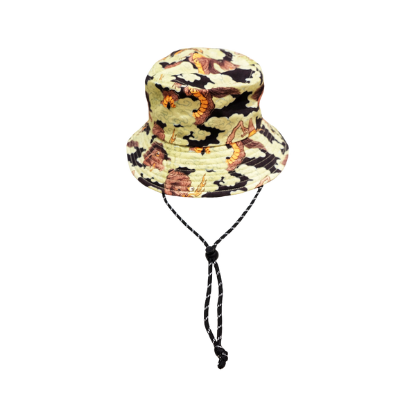 UNISEX] BANGXGANJI X LOCO MOSQUITO YOKAI CAMO BUCKET HAT (BROWN