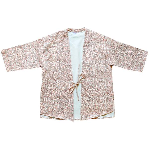 salsation サルセーション　Kimono Shirt M 新作ラスト ZARA Floral Printed Long Kimono Belted Sz M Pink Pastels | eBay