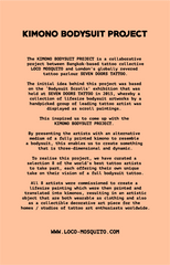 [PRE-ORDER] (UNISEX) RAFEL DELALANDE X LOCO MOSQUITO KIMONO BODYSUIT PROJECT: Alternate View #21
