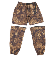 [UNISEX] BANGXGANJI X LOCO MOSQUITO BELTED ZIP-OFF TROUSERS / SHORTS (BROWN): Alternate View #1