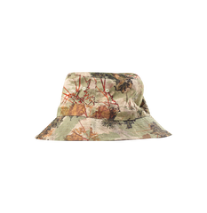 [UNISEX] BANGXGANJI X LOCO MOSQUITO REVERSIBLE CAMO BUCKET HAT (BROWN / GREEN): Alternate View #2