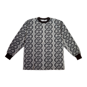 [UNISEX] NISSACO X LOCO MOSQUITO LONG SLEEVE T-SHIRT (BLACK / GREY)