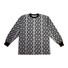 [UNISEX] NISSACO X LOCO MOSQUITO LONG SLEEVE T-SHIRT (BLACK / GREY): Alternate View #1