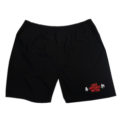 [UNISEX] LOCO MOSQUITO TATTOO NYLON SHORTS (BLACK): Alternate View #1