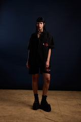 [UNISEX] LOCO MOSQUITO TATTOO NYLON SAK YANT SHIRT (BLACK): Alternate View #11