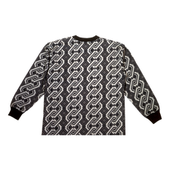 [UNISEX] NISSACO X LOCO MOSQUITO LONG SLEEVE T-SHIRT (CHARCOAL / BLACK): Alternate View #2