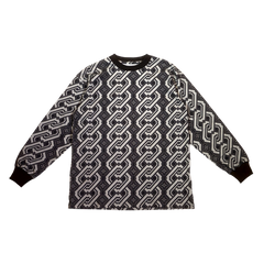 [UNISEX] NISSACO X LOCO MOSQUITO LONG SLEEVE T-SHIRT (CHARCOAL / BLACK): Alternate View #1