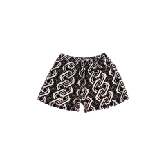 [UNISEX] NISSACO X LOCO MOSQUITO SHORTS (CHARCOAL / BLACK): Alternate View #2