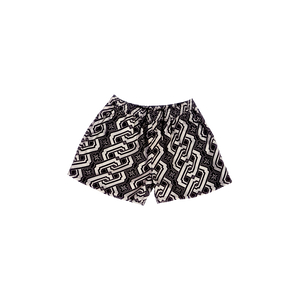 [UNISEX] NISSACO X LOCO MOSQUITO SHORTS (CHARCOAL / BLACK)