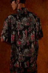 [UNISEX] JOE CHATT X LOCO MOSQUITO 'FINAL BLOODBATH' SUNFADED SHIRT: Alternate View #7