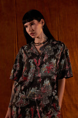 [UNISEX] JOE CHATT X LOCO MOSQUITO 'FINAL BLOODBATH' SUNFADED SHIRT: Alternate View #31
