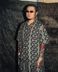 [UNISEX] NISSACO X LOCO MOSQUITO SHIRT (BLACK / GREY): Alternate View #6