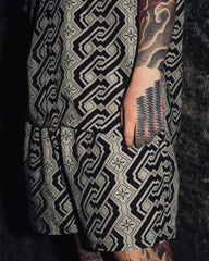 [UNISEX] NISSACO X LOCO MOSQUITO SHORTS (BLACK / GREY): Alternate View #7