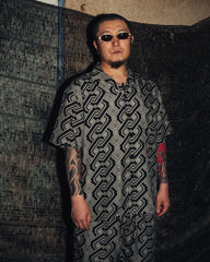 [UNISEX] NISSACO X LOCO MOSQUITO SHIRT (BLACK / GREY): Alternate View #5