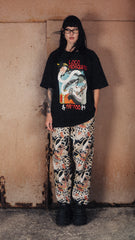 [UNISEX] YOSHIO HONJO X LOCO MOSQUITO 'KINTARO RAIJYU' DRAWSTRING TROUSERS: Alternate View #13