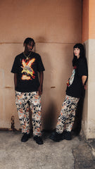 [UNISEX] YOSHIO HONJO X LOCO MOSQUITO 'KINTARO RAIJYU' DRAWSTRING TROUSERS: Alternate View #23
