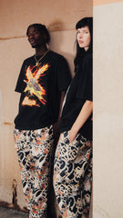 [UNISEX] YOSHIO HONJO X LOCO MOSQUITO 'KINTARO RAIJYU' DRAWSTRING TROUSERS: Alternate View #27