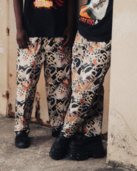 [UNISEX] YOSHIO HONJO X LOCO MOSQUITO 'KINTARO RAIJYU' DRAWSTRING TROUSERS: Alternate View #28
