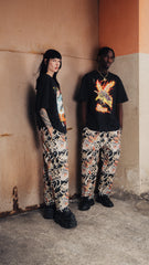 [UNISEX] YOSHIO HONJO X LOCO MOSQUITO 'KINTARO RAIJYU' DRAWSTRING TROUSERS: Alternate View #22