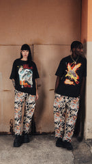 [UNISEX] YOSHIO HONJO X LOCO MOSQUITO 'KINTARO RAIJYU' DRAWSTRING TROUSERS: Alternate View #25