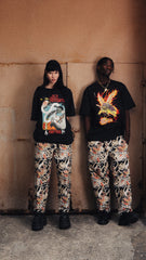 [UNISEX] YOSHIO HONJO X LOCO MOSQUITO 'KINTARO RAIJYU' DRAWSTRING TROUSERS: Alternate View #24