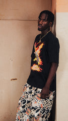 [UNISEX] YOSHIO HONJO X LOCO MOSQUITO 'KINTARO RAIJYU' DRAWSTRING TROUSERS: Alternate View #10