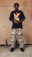 [UNISEX] YOSHIO HONJO X LOCO MOSQUITO 'KINTARO RAIJYU' DRAWSTRING TROUSERS: Alternate View #4