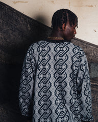 [UNISEX] NISSACO X LOCO MOSQUITO LONG SLEEVE T-SHIRT (BLACK / GREY): Alternate View #13