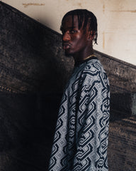 [UNISEX] NISSACO X LOCO MOSQUITO LONG SLEEVE T-SHIRT (BLACK / GREY): Alternate View #14