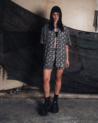 [UNISEX] NISSACO X LOCO MOSQUITO SHIRT (BLACK / GREY): Alternate View #12