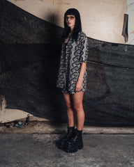 [UNISEX] NISSACO X LOCO MOSQUITO SHIRT (BLACK / GREY): Alternate View #13