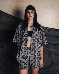 [UNISEX] NISSACO X LOCO MOSQUITO SHORTS (BLACK / GREY): Alternate View #13