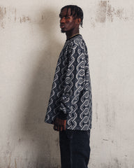 [UNISEX] NISSACO X LOCO MOSQUITO LONG SLEEVE T-SHIRT (CHARCOAL / BLACK): Alternate View #16