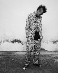 [UNISEX] RAFEL DELALANDE X LOCO MOSQUITO SKULLS SHIRT CHORE JACKET: Alternate View #8