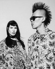 [UNISEX] RAFEL DELALANDE X LOCO MOSQUITO SKULLS SHIRT CHORE JACKET: Alternate View #19