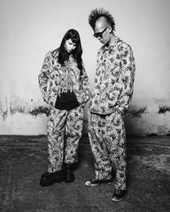 [UNISEX] RAFEL DELALANDE X LOCO MOSQUITO SKULLS TROUSERS: Alternate View #19