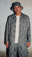 [UNISEX] TREUBHAN X LOCO MOSQUITO CELTIC TRIBAL SHIRT CHORE JACKET: Alternate View #8