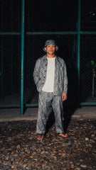 [UNISEX] TREUBHAN X LOCO MOSQUITO CELTIC TRIBAL DRAWSTRING TROUSERS: Alternate View #9