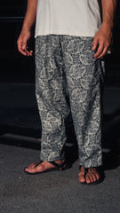 [UNISEX] TREUBHAN X LOCO MOSQUITO CELTIC TRIBAL DRAWSTRING TROUSERS: Alternate View #11