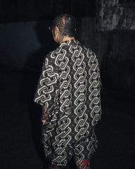 [UNISEX] NISSACO X LOCO MOSQUITO SHORTS (CHARCOAL / BLACK): Alternate View #7