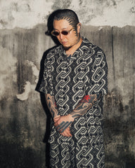 [UNISEX] NISSACO X LOCO MOSQUITO SHIRT (CHARCOAL / BLACK): Alternate View #4