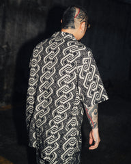 [UNISEX] NISSACO X LOCO MOSQUITO SHIRT (CHARCOAL / BLACK): Alternate View #8
