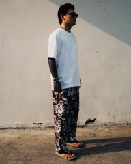 [UNISEX] GUY LE TATOOER X LOCO MOSQUITO WAVES DRAWSTRING TROUSERS: Alternate View #19