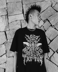 [UNISEX] RAFEL DELALANDE X LOCO MOSQUITO TATTOO T-SHIRT: Alternate View #7