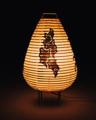 FILIP LEU X KOJIMA SHOTEN X LOCO MOSQUITO JAPANESE HANDMADE WASHI LAMP (FOUR ELEMENTS): Alternate View #9