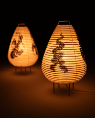 FILIP LEU X KOJIMA SHOTEN X LOCO MOSQUITO JAPANESE HANDMADE WASHI LAMP (FOUR ELEMENTS): Alternate View #13