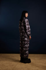 [UNISEX] TOMAS TOMAS X LOCO MOSQUITO DRAWSTRING CUFF SPORTSWEAR TROUSERS (BLACK / GREY): Alternate View #22